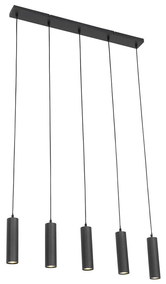 Okos lógólámpa fekete, 5 db Wifi GU10 - Jeana