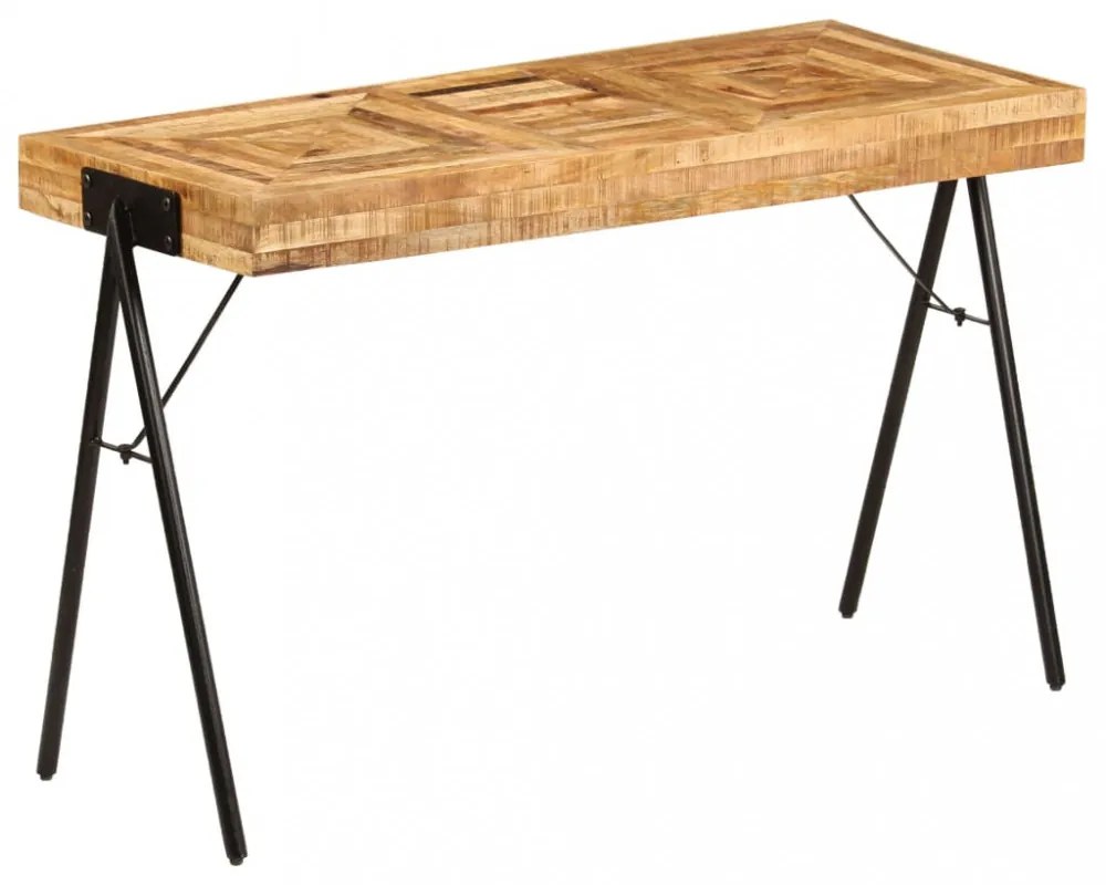 tömör mangófa íróasztal 118 x 50 x 75 cm