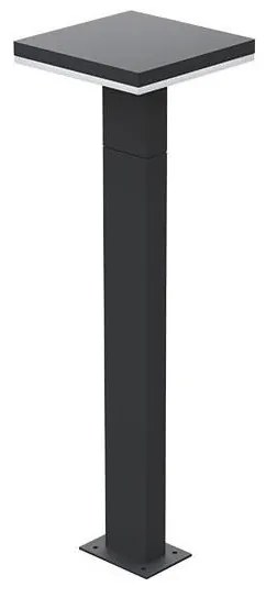 LED Kültéri lámpa BARI LED/10W/230V 4000K 60 cm IP54 antracit