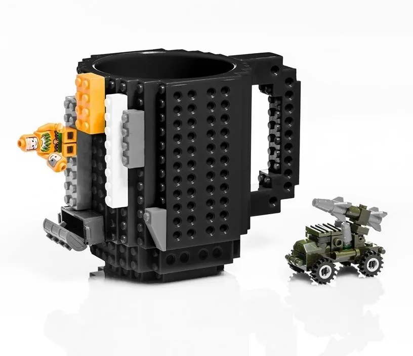 LEGO Bögre fekete 350 ml