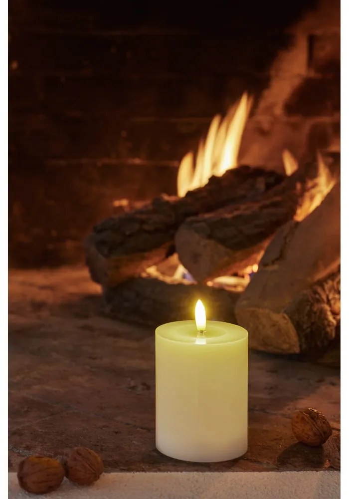 Elemmel működő LED gyertya (magasság 10 cm) Sille – Sirius
