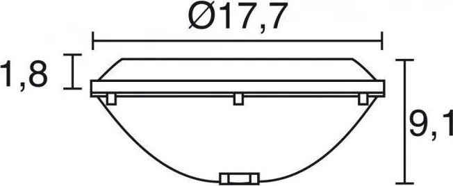 Novolux PAR56 ON 387A-L2458D-03 Medencelámpa 1x58W/LED 4320LM IP68