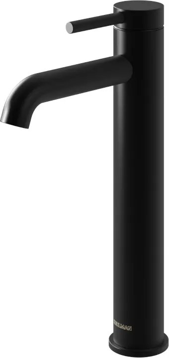 Álló mosdó csaptelep Kohlman Axel Black fekete QB170AB