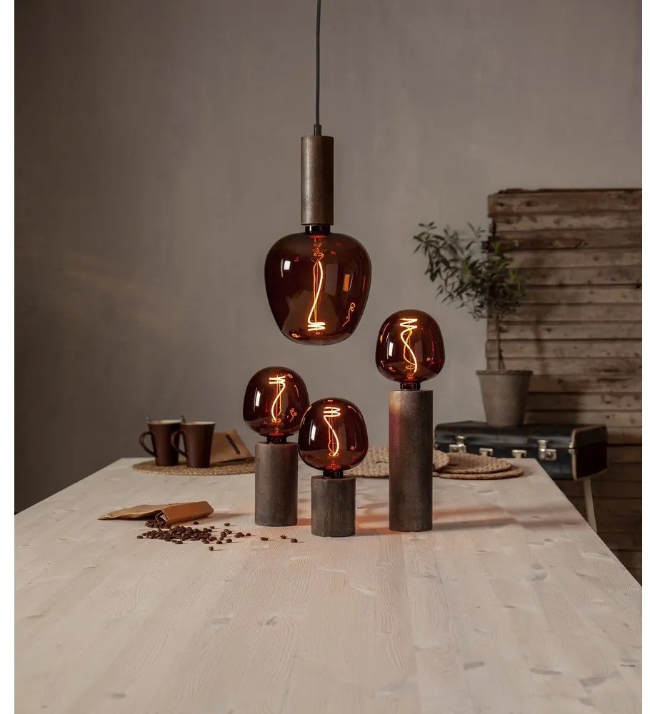 Sötétbarna függőlámpa Tub – Star Trading