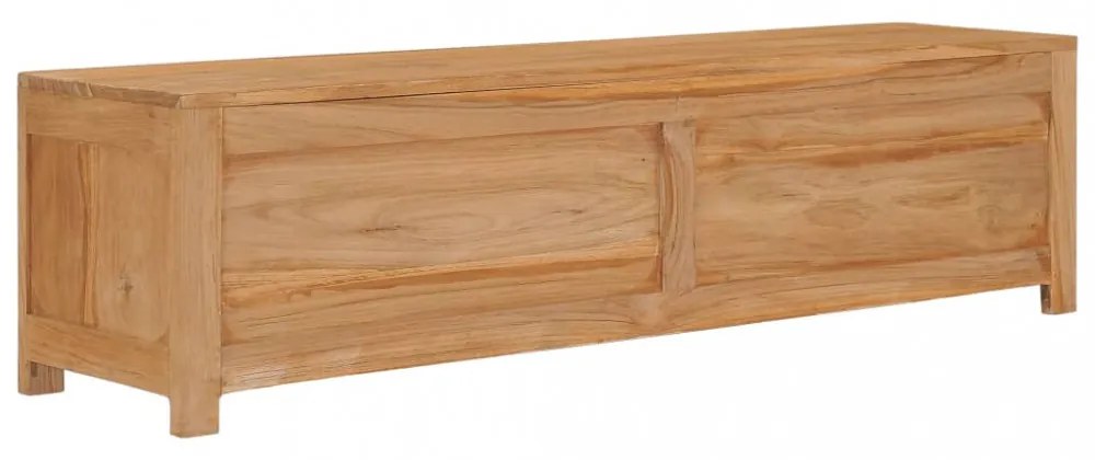 tömör tíkfa TV-szekrény 115 x 30 x 35 cm