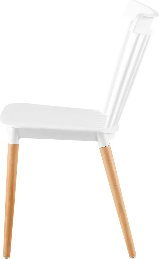 Étkezőszék, fehér/bükk, ZOSIMA