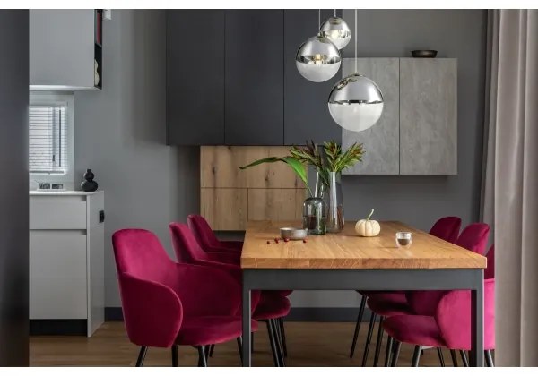 GLOBO 15851-3 - Csillár zsinóron VARUS 3xE27/40W/230V