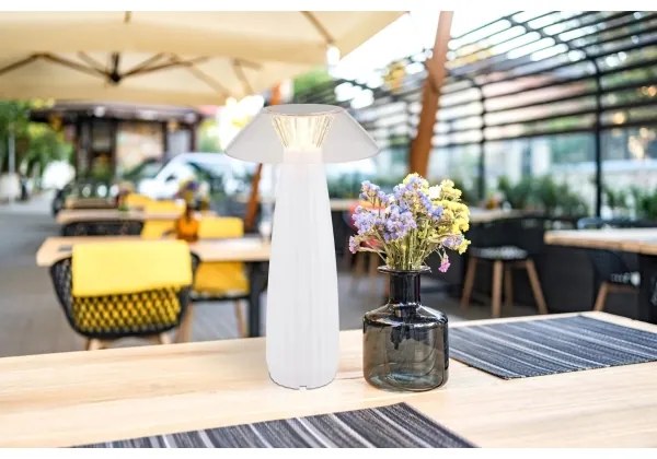 Globo 21021W - LED Dimmelhető újratölthető érintős asztali lámpa ILLUMI LED/1W/3,7V 3000K fehér