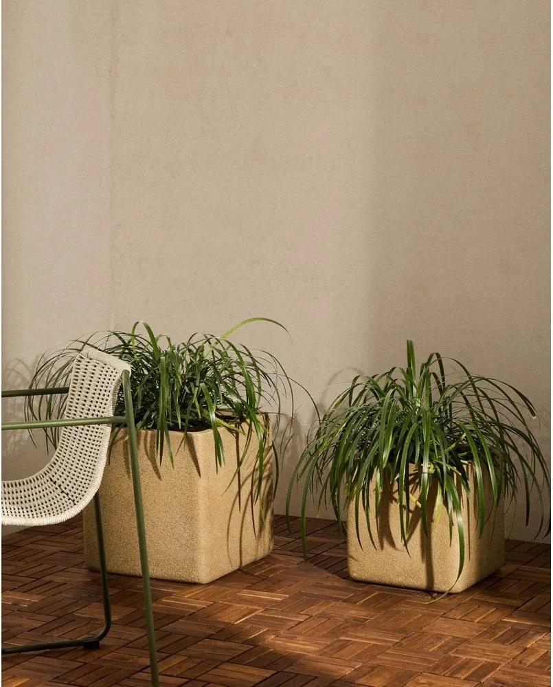 Műkő kaspó szett 2 db-os Minoa – Kave Home