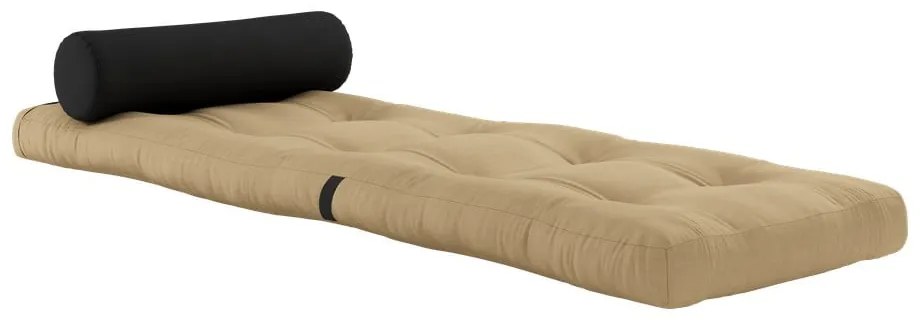 Mustársárga futon matrac 70x200 cm Wrap – Karup Design