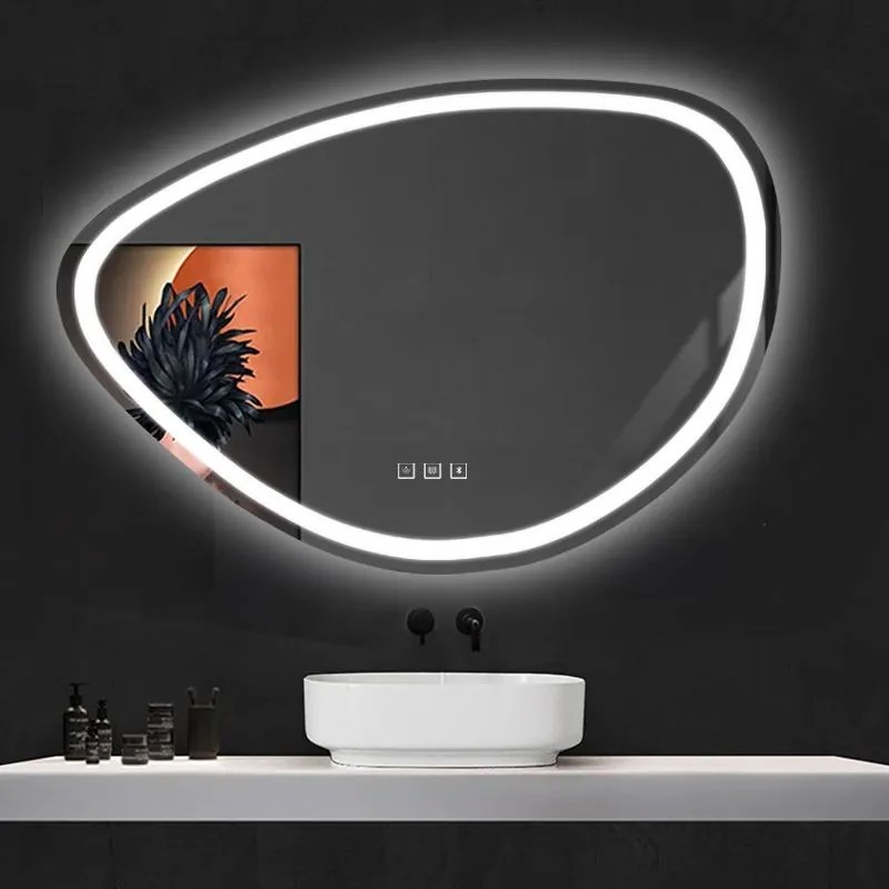 LED Tükör 70x100cm FOG