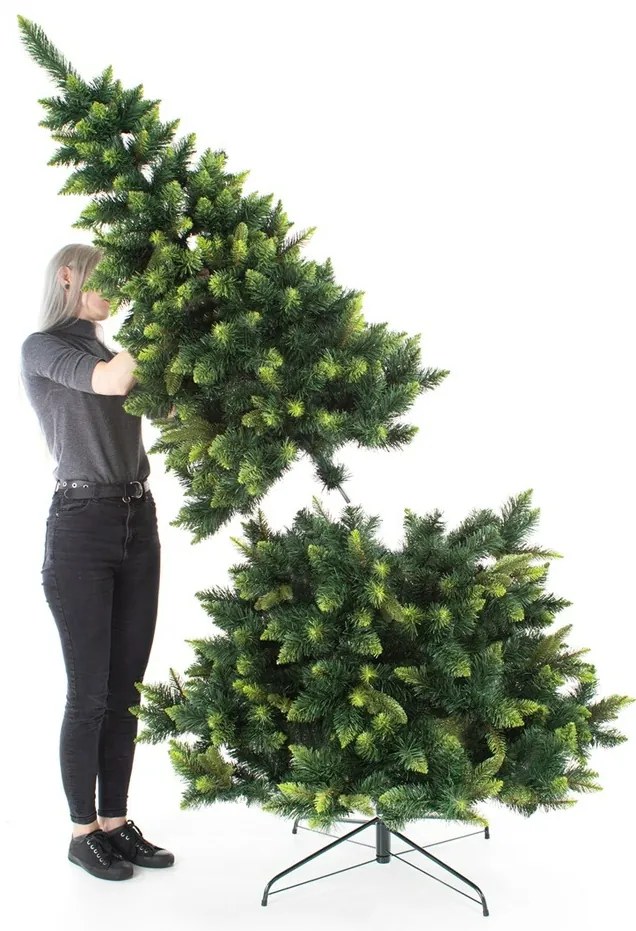 AmeliaHome Karácsonyfa Borovice Klaus, 150 cm