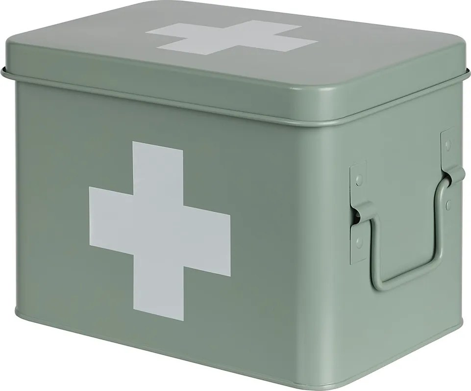 MEDIC gyógyszeres doboz, zsályazöld