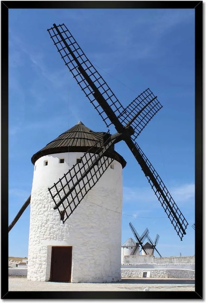 Poszterek keretben 40x60 Szélmalom
