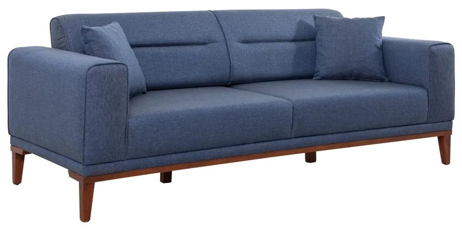 Sötétkék kinyitható kanapé 223 cm Liones – Artie