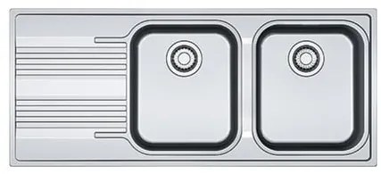 Franke SRX 621 mosogató, rozsdamentes acél 116×50 cm, 101.0299.422