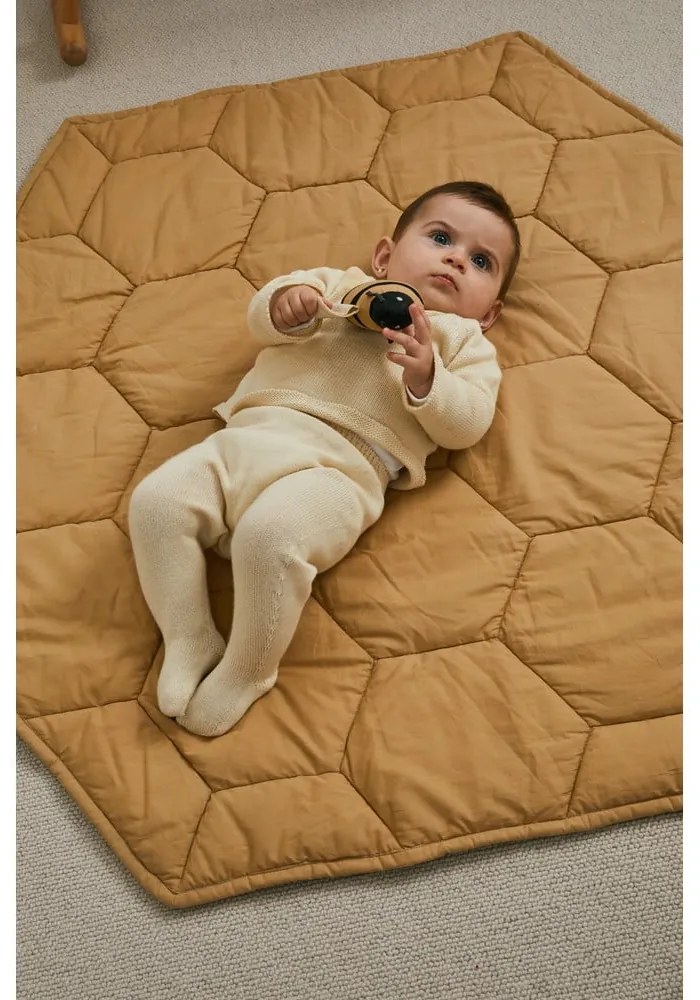 Sárga játszószőnyeg Honeycomb – Lorena Canals
