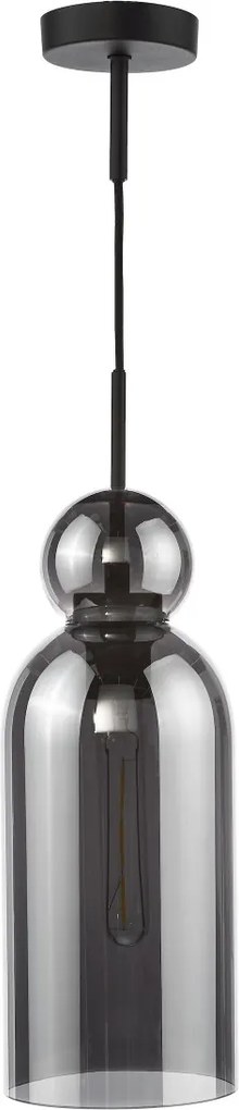 Dar Lighting modern függeszték tao matt fekete dartao0110