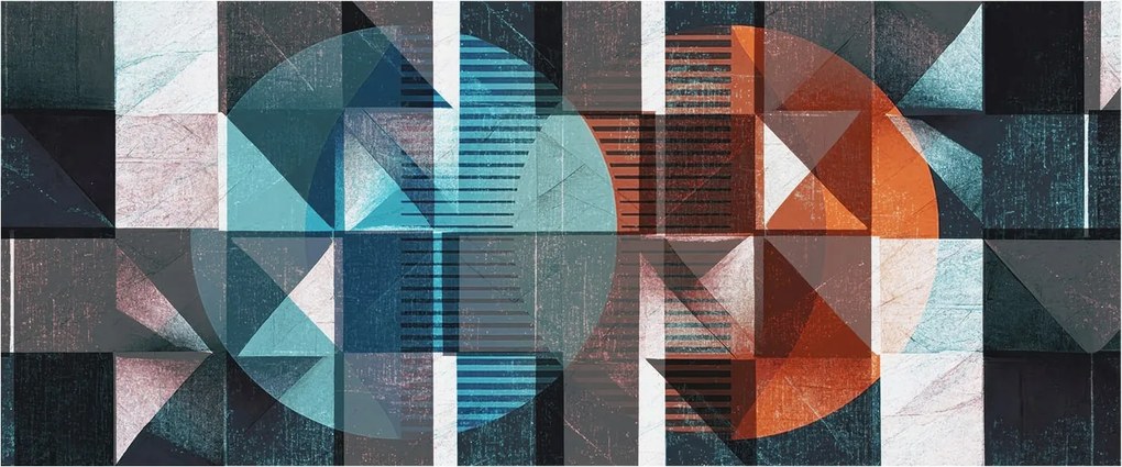 Fotótapéta Flizelin Dekoratív Hálószoba Absztrakt formák 250x104