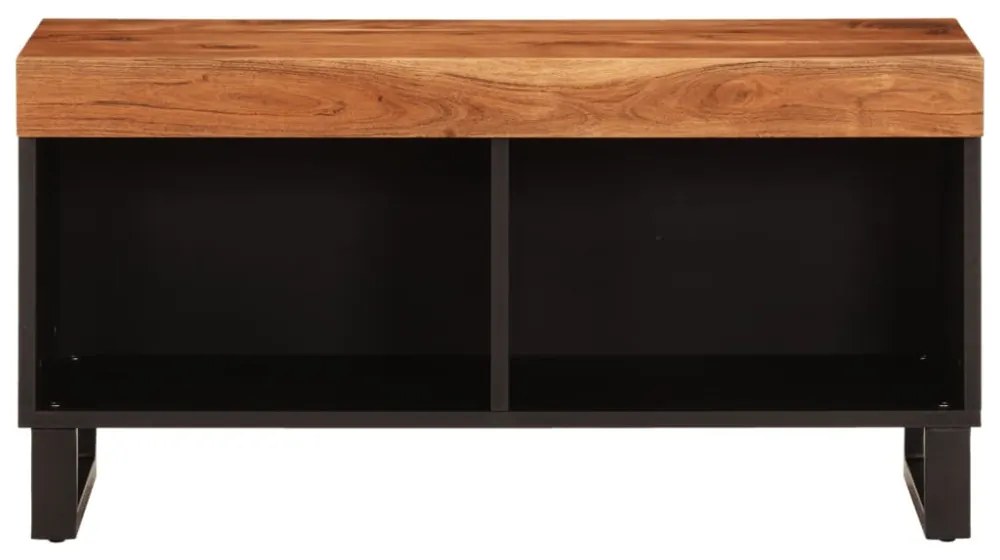 tömör akácfa TV-szekrény 85 x 33 x 43,5 cm