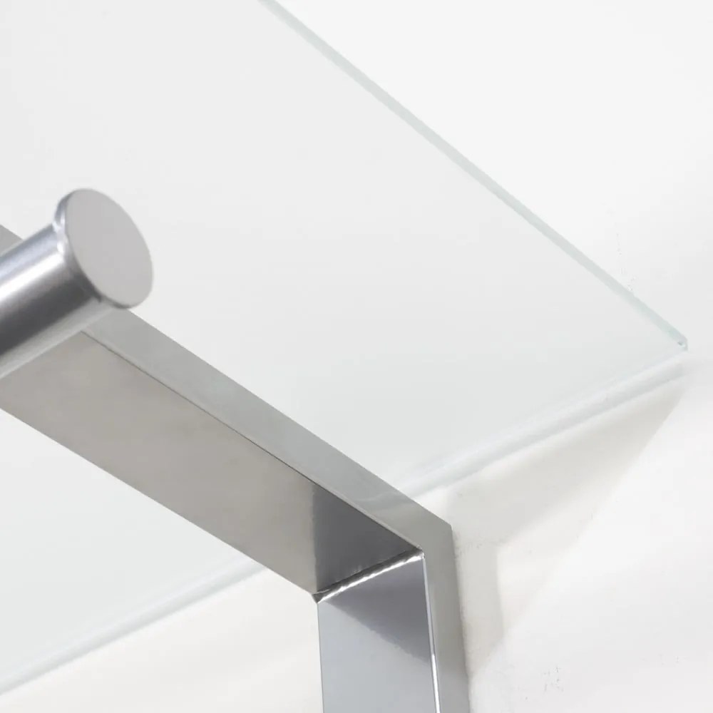 Ezüstszínű fém fali fogas polccal Dutch – Spinder Design