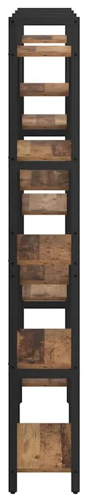 Könyvespolc Régi fa 156 x 25 x 167.5 cm Faanyag