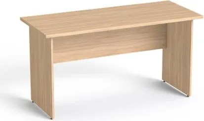 Íróasztal, laplábbal, 140x70 cm, MAYAH Freedom SV-20, tölgy (IBXA20T)
