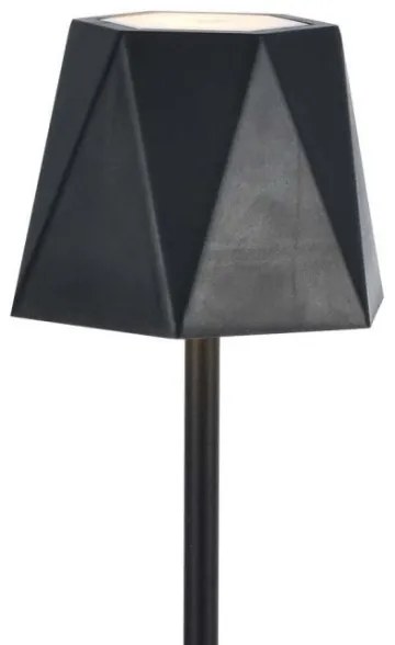 LED Dimmelhető Asztali lámpa tölthető LED/4W/5V 3000-6000K 1800 mAh fekete