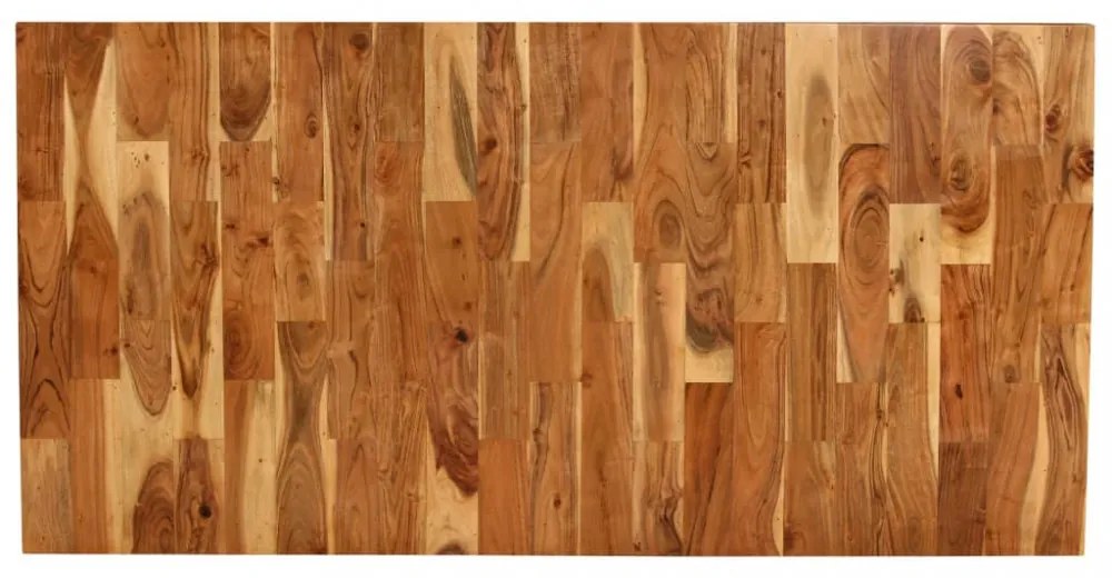 tömör akácfa/mangófa étkezőasztal 180 x 90 x 76 cm