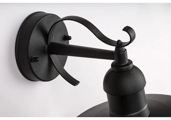 Brilagi - Kültéri fali lámpa MOLDE 1xE27/60W/230V IP44 fekete