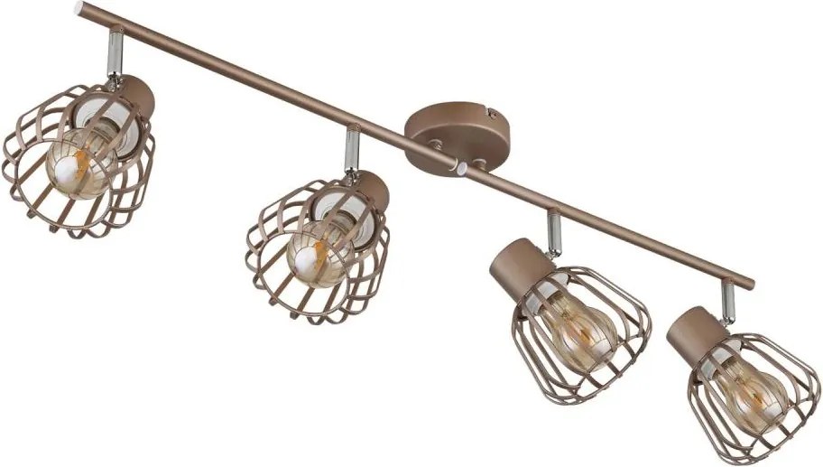 Globo 54663-4 - OLIN spotlámpa 4xE27/40W/230V