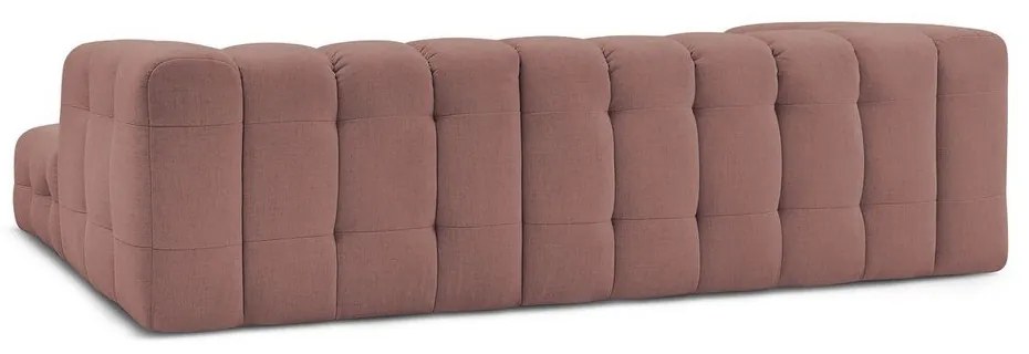 Világos rózsaszín sarokkanapé (jobb oldali) Cloud – Bobochic Paris