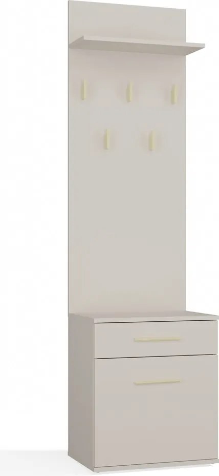 Duo Akasztó Cipősszekrényrel – Előszoba Kasmír Bézs Modern Design