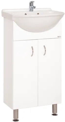 Keramia Pro fürdőszobaszekrény mosdóval 43x34,5 cm fehér PRO45DV