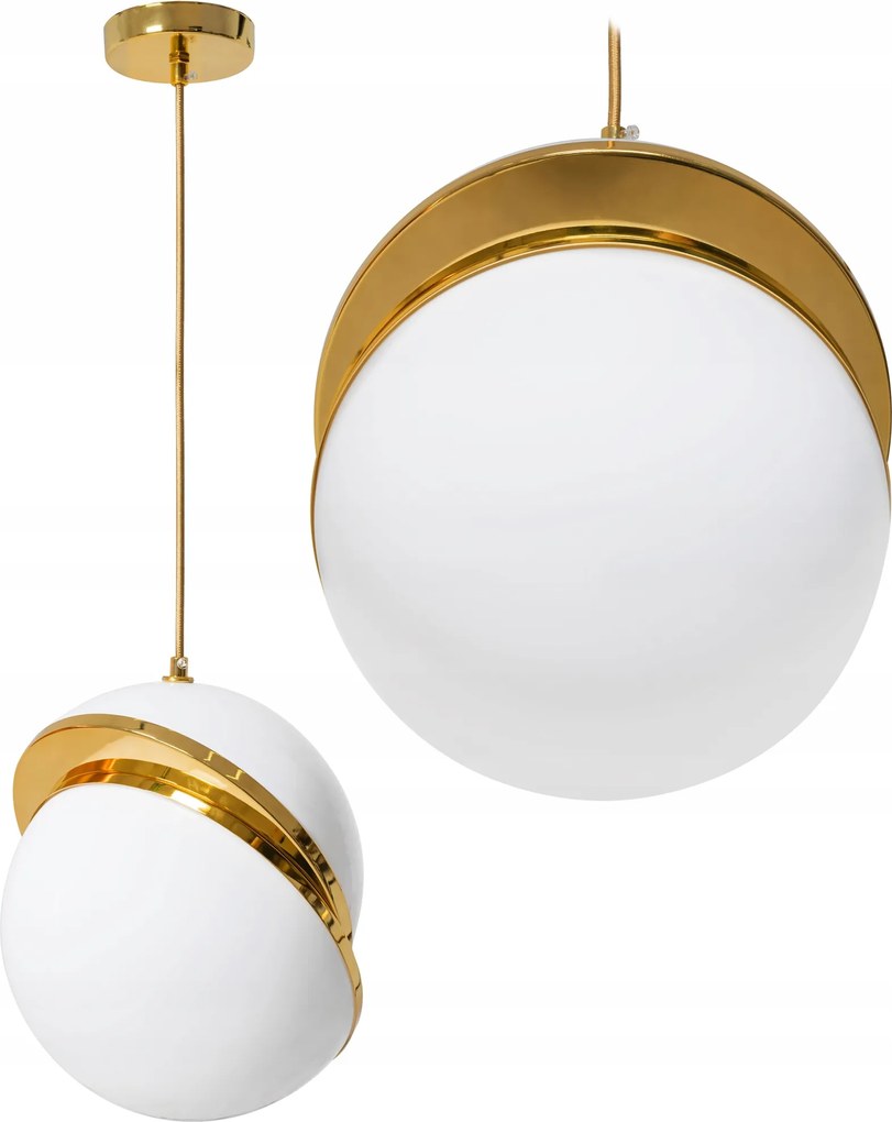 Függő Mennyezeti Lámpa Arany Gömbök A Nappaliba Glamour Gold Toolight