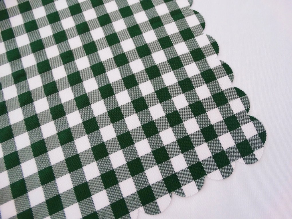 Mg Abrosz Kockás 1x1cm zöld lengyel cipő 80x140cm