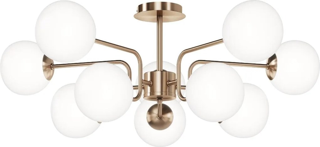 Maytoni klasszikus modern mennyezeti lámpa erich réz mymod221pl-10g