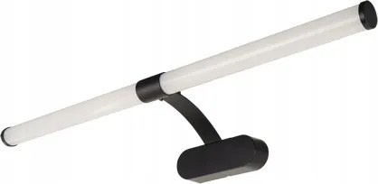 Fürdőszobai Fali Lámpa Led 8W Fekete Tükör Fölé Fali Szekrény