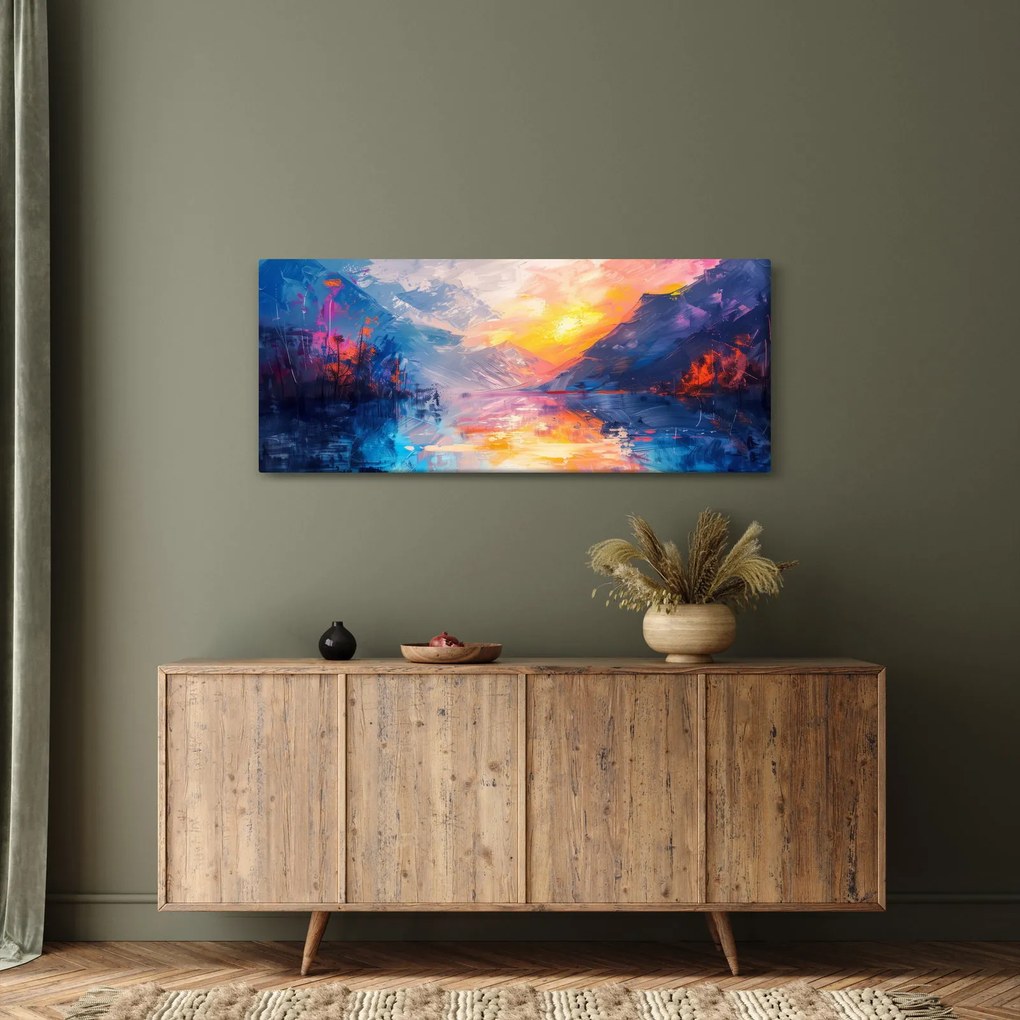 Kép - Tájképfestészet (120x50 cm)