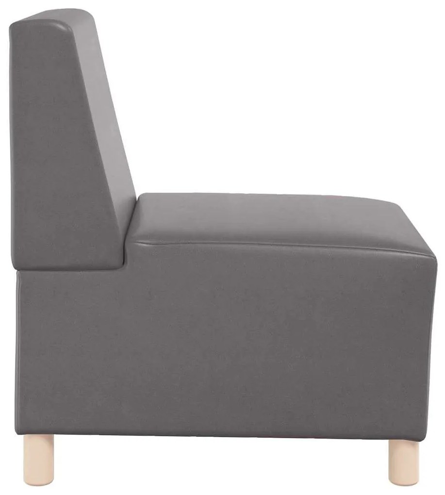 Karfa Nélküli Modularis Kanapé Egység 3 pcs Szürke
