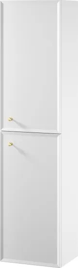 Cersanit S1021-010 - MILLE 160x40 cm falra szerelhető fürdőszobaszekrény, matt fehér