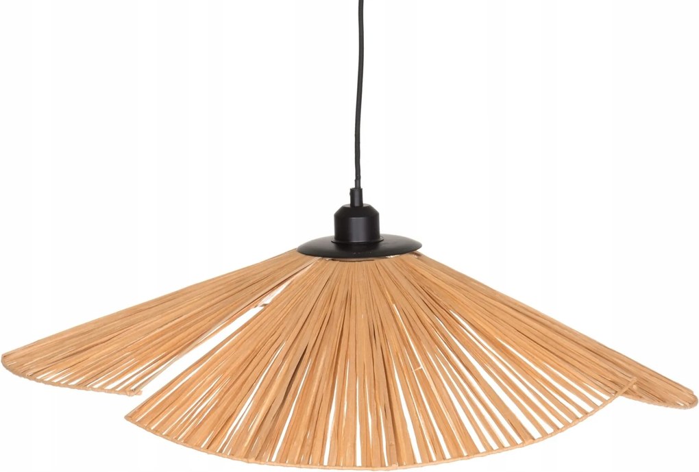 Függő Mennyezeti Lámpa Étkező Nappaliba Stílusos Természetes Öko Ø 68 cm