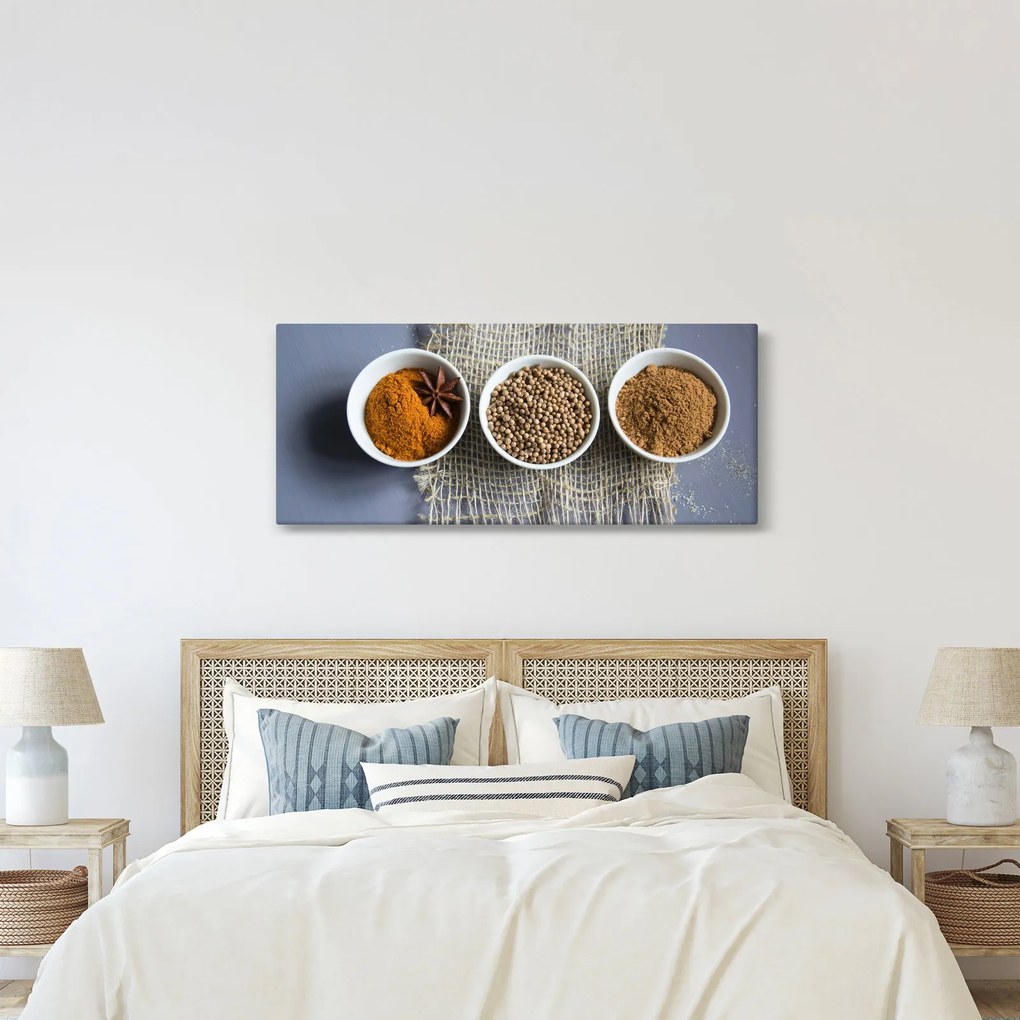 Fűszerek képe (120x50 cm)