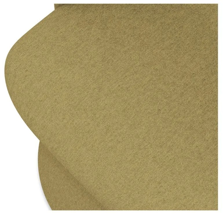 Mustársárga kárpitozott étkezőfotel Kalo – Makamii