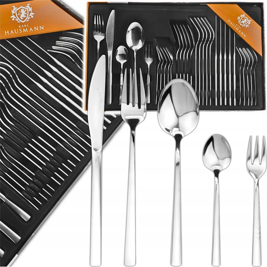 Étkészlet Készlet 30 darabos 6 személyes Lena Doboz Fényes