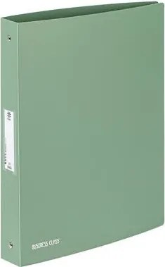 Gyűrűs könyv, 4 gyűrű, 40 mm, A4, VIQUEL Business Class, khaki (IV099847)