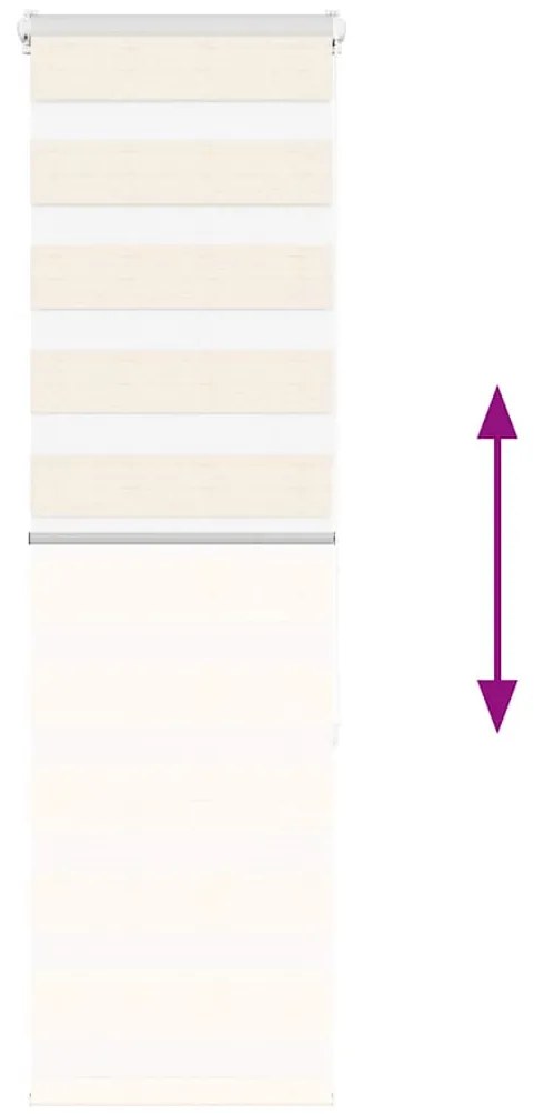 zebrafüggönnyel márványbézs szövetszélesség 40,9 cm poliészter