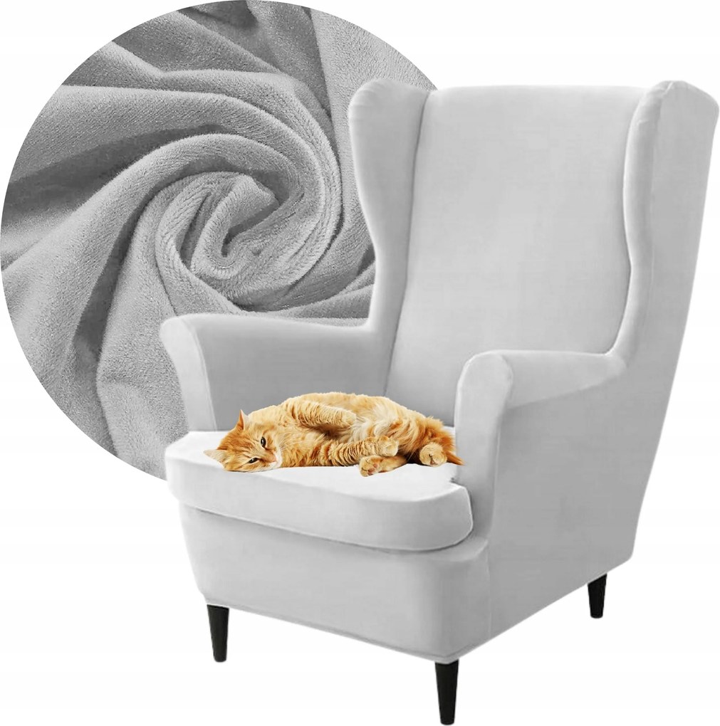 Fotelhuzat Uszak Velúr Prémium Plüss Rugalmas Oeko Tex