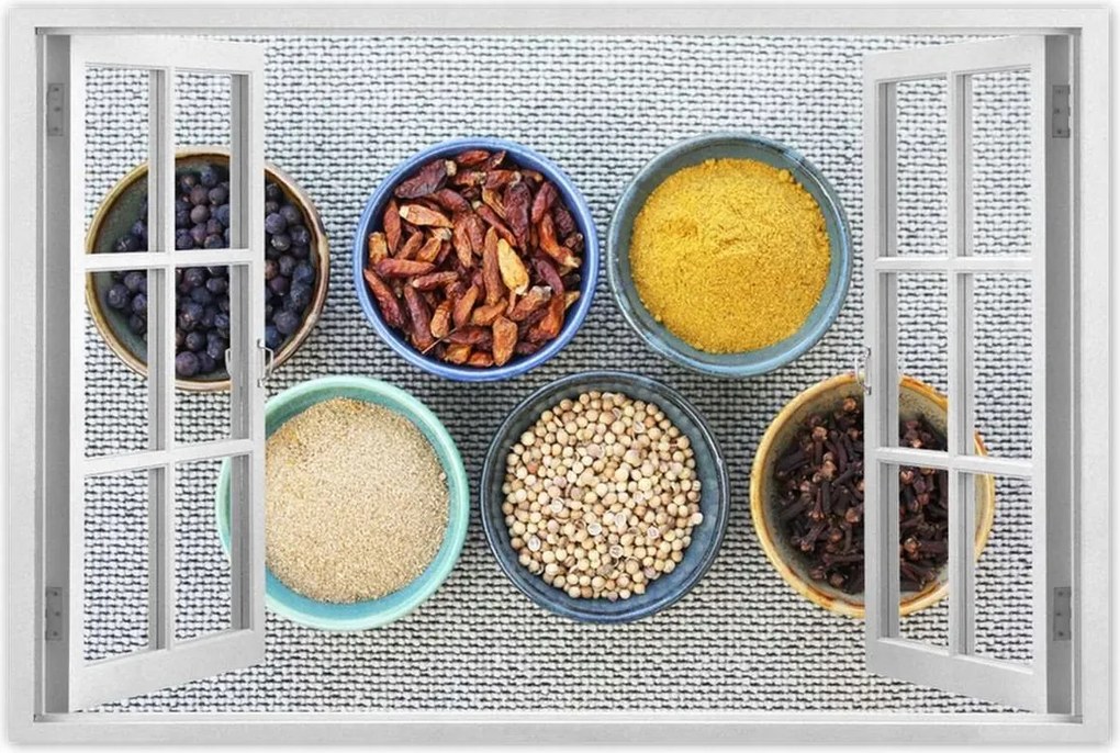 Poszterek 90x60 Természetes fűszerek