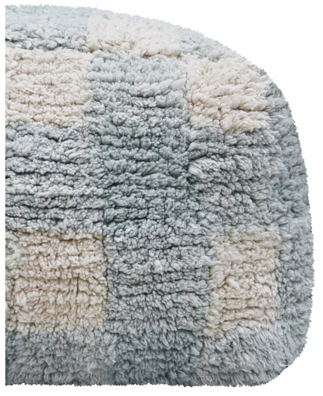 Világoskék gyerek puff Vichy Blue Sage – Lorena Canals